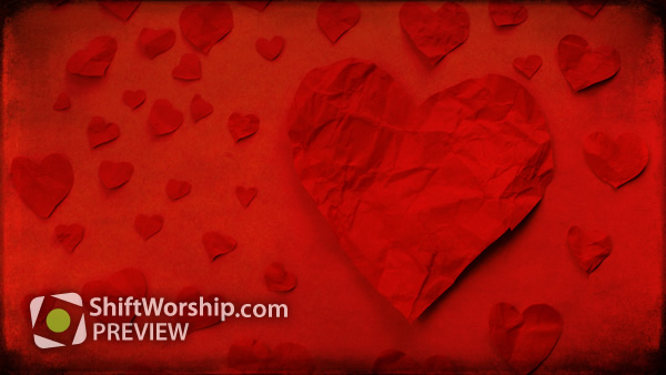 Red Paper Hearts